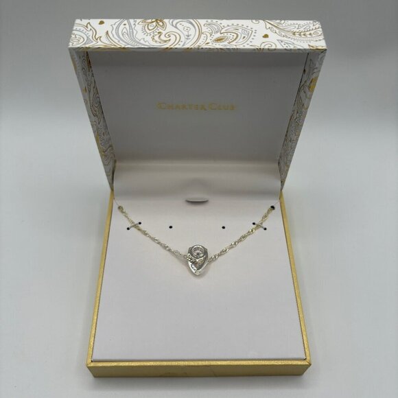 Charter Club Jewelry - Charter Club Silver Somber Necklace